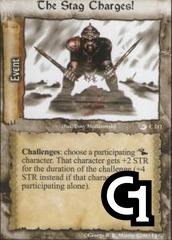 The Stag Charges!